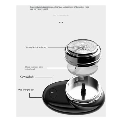 New Portable Mini Rechargeable Electric Shaver