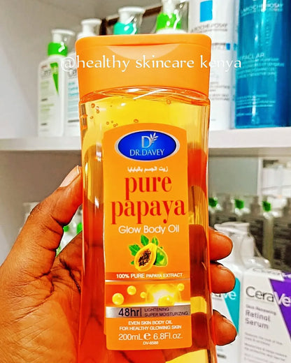 Dr. Davey Pure Papaya Glow Body Oil