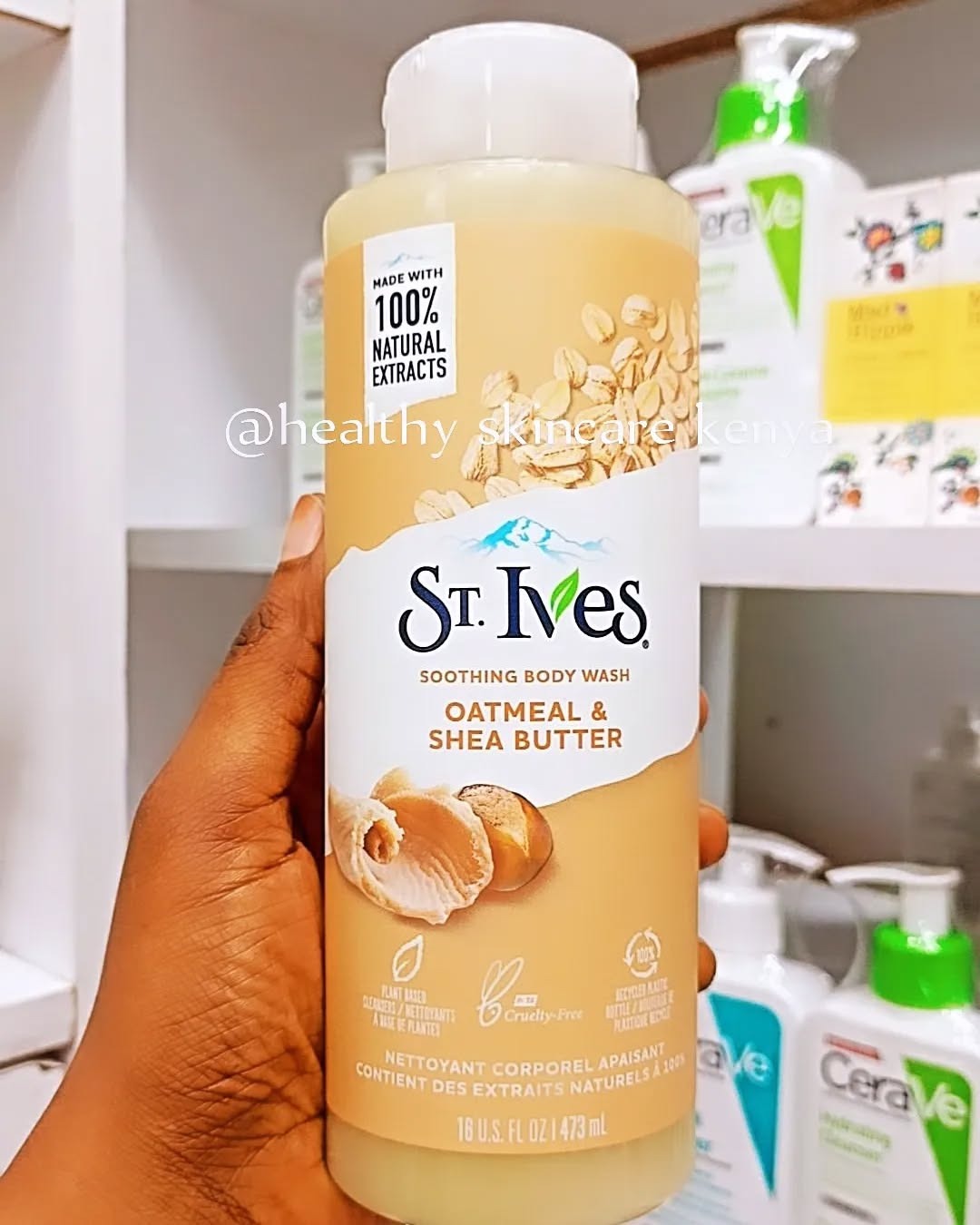 St. Ives Soothing Oatmeal And Shea Butter Body Wash