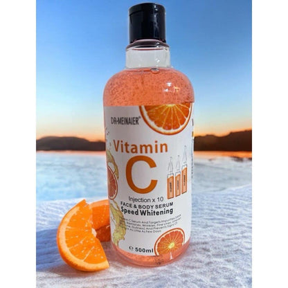 DR MEINAIER Vitamin C speed whightening face and body serum - 500ml
