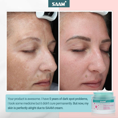 🔥 ORDER 1, WE SEND 2 — SAAM Renewal Face Cream | Anti-Ageing + Deep Hydration + Glowing Skin | KSh 4,500