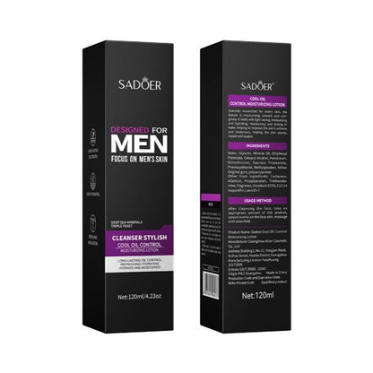 Sadoer Cleanser Stylish Cool Oil Control Moisturizing Lotion