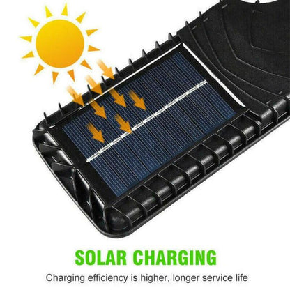 Jingxin LED Solar Flood Light – Motion Sensor Security Wall & Yard Lamp