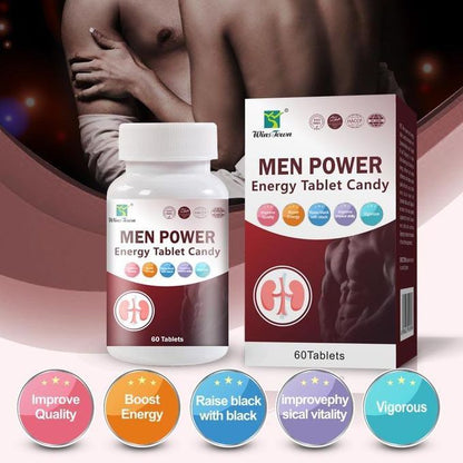 🔥 LIMITED DEAL — Wins Town Men Power Energy Tablet Candy | Boosts Energy + Stamina + Male Vitality | KSh 2,680