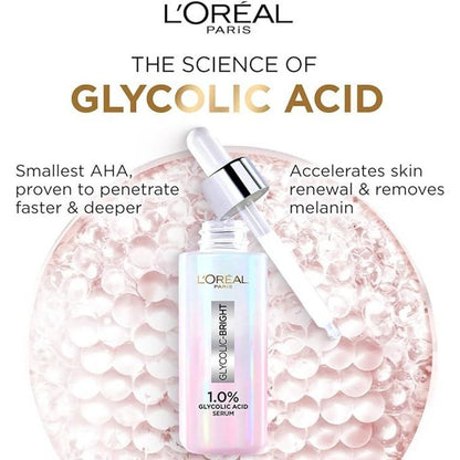 L'Oréal Glycolic Bright Instant Glowing Serum - 30ml