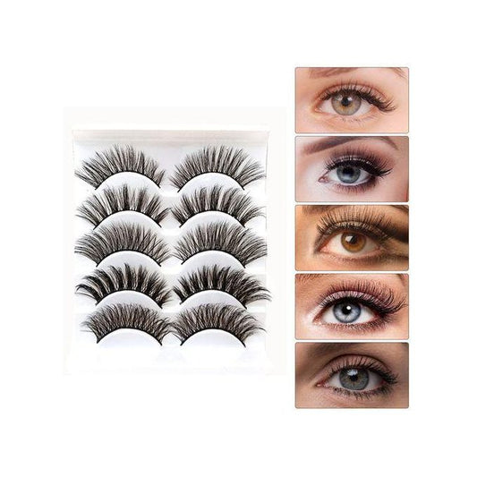 Beauty 5 Pairs False Eyelashes