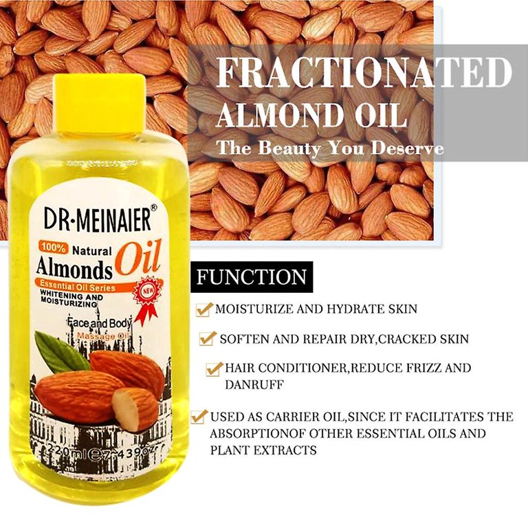 Dr. Meinaiér 100% Natural Almond Oil for Face & Body