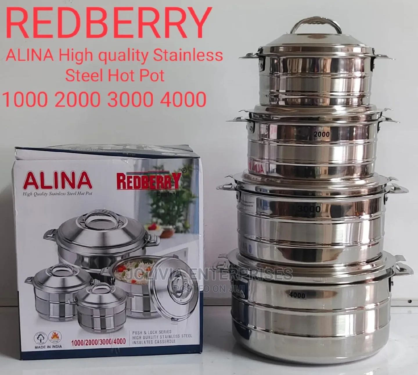 4pc Alina hotpot set