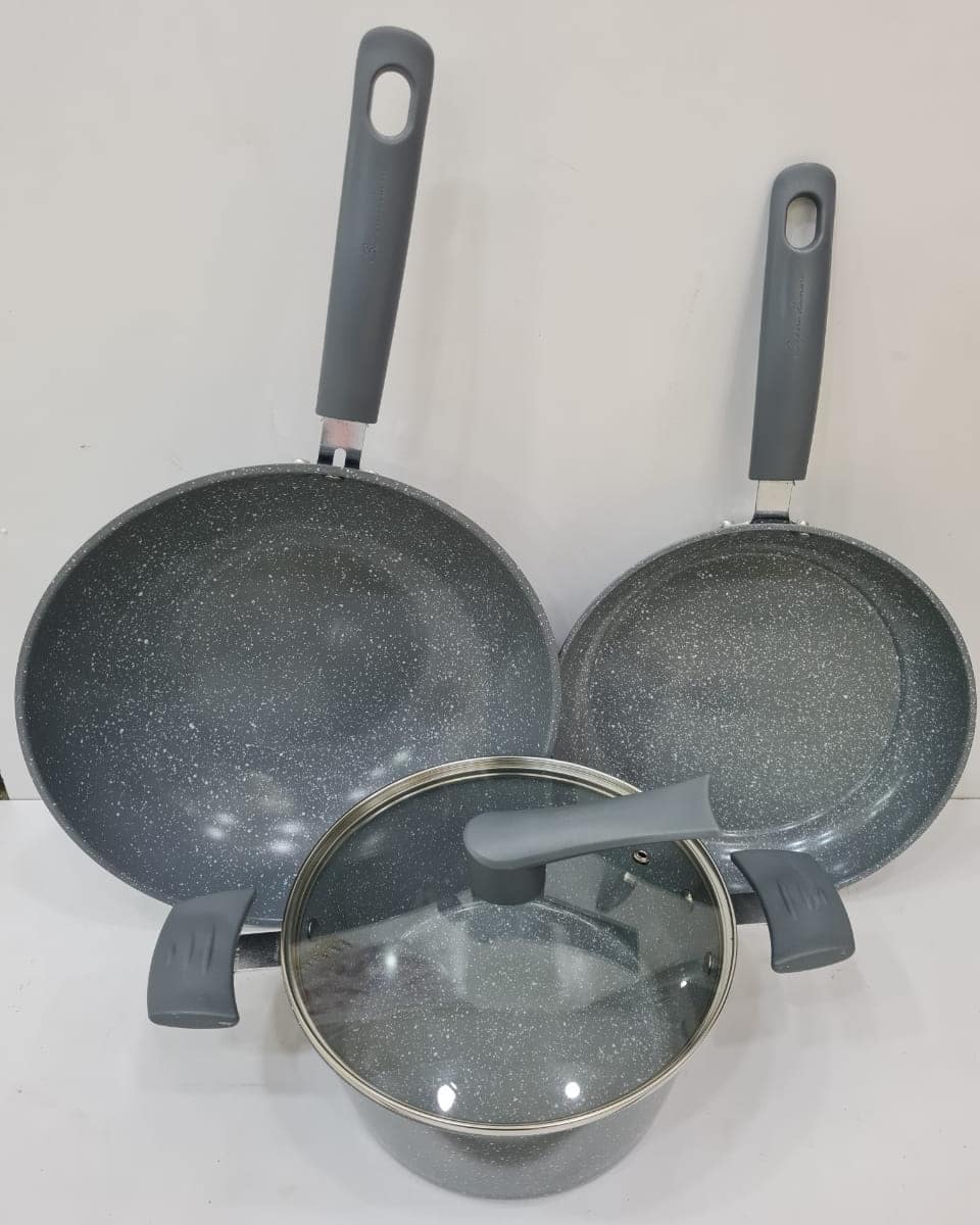 4pc granite cookware set