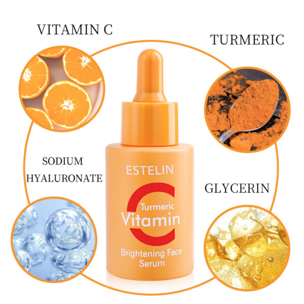 Estelin Vitamin C & Turmeric Brightening Face Serum