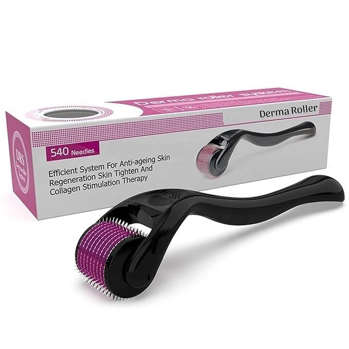 Derma Roller 0.5mm – 540 Titanium Alloy Needles
