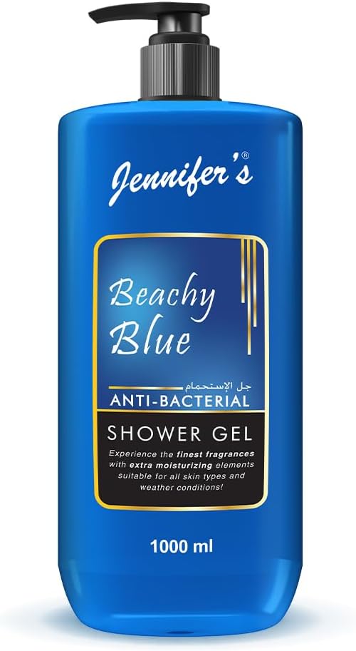 Jennifer's Beachy Blue Anti-Bacterial Shower Gel