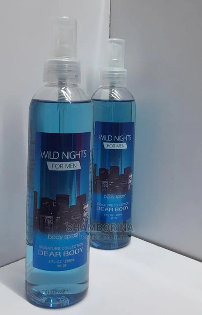 Dear Body Wild Nights For Men Body Splash Refreshing Fragrance Body Spray.