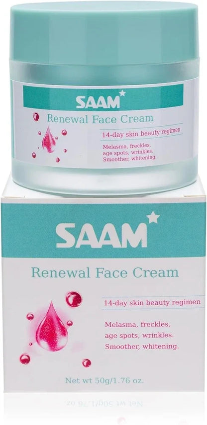🔥ORIGINAL Saam Renewal Face Cream with QR CODE , BUY 1 GET 1 EXTRA FREE 🔥