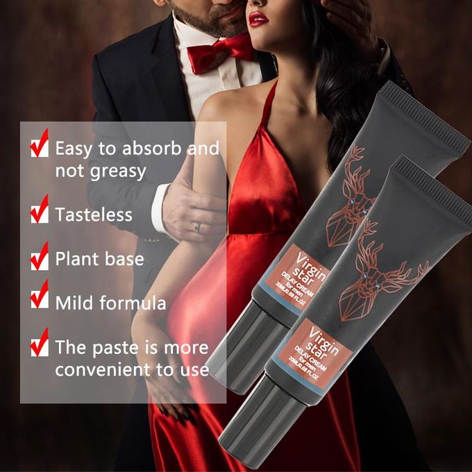 Original VIRGIN STAR POWER+ Delay Cream for Men