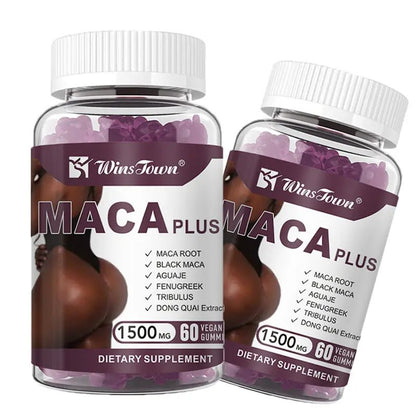 WINS TOWNMaca Plus gummies products pour fesse et hanche butt hips enlargement black maca gummies for butt lift bbl