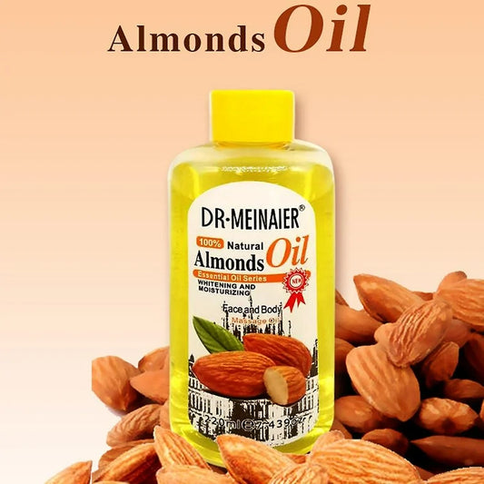 Dr. Meinaiér 100% Natural Almond Oil for Face & Body
