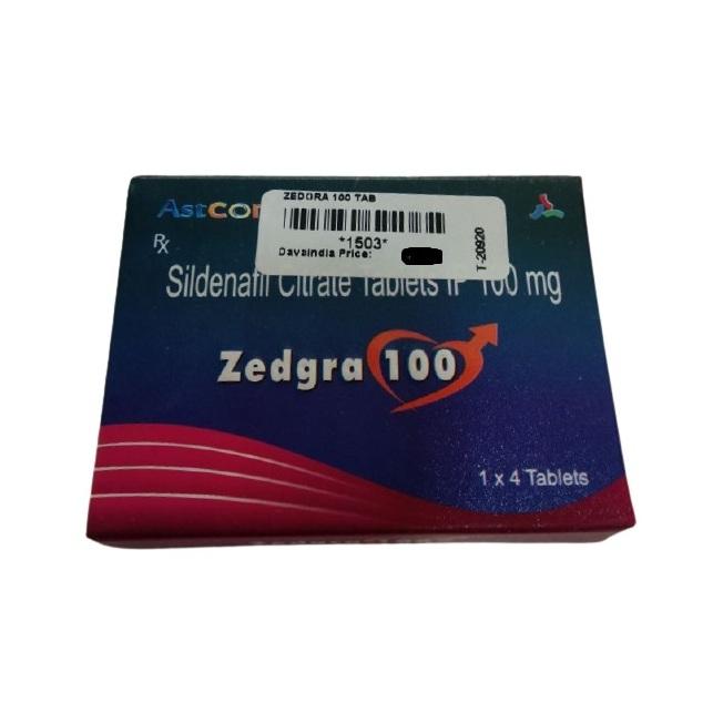 Sildenafil 100mg Tablets (Zedgra)