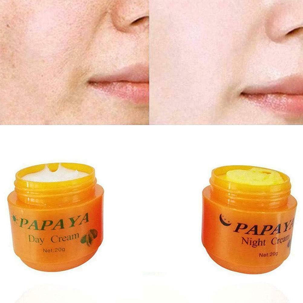 Feique Papaya Whitening Anti-Freckle Package (Day and Night Cream)