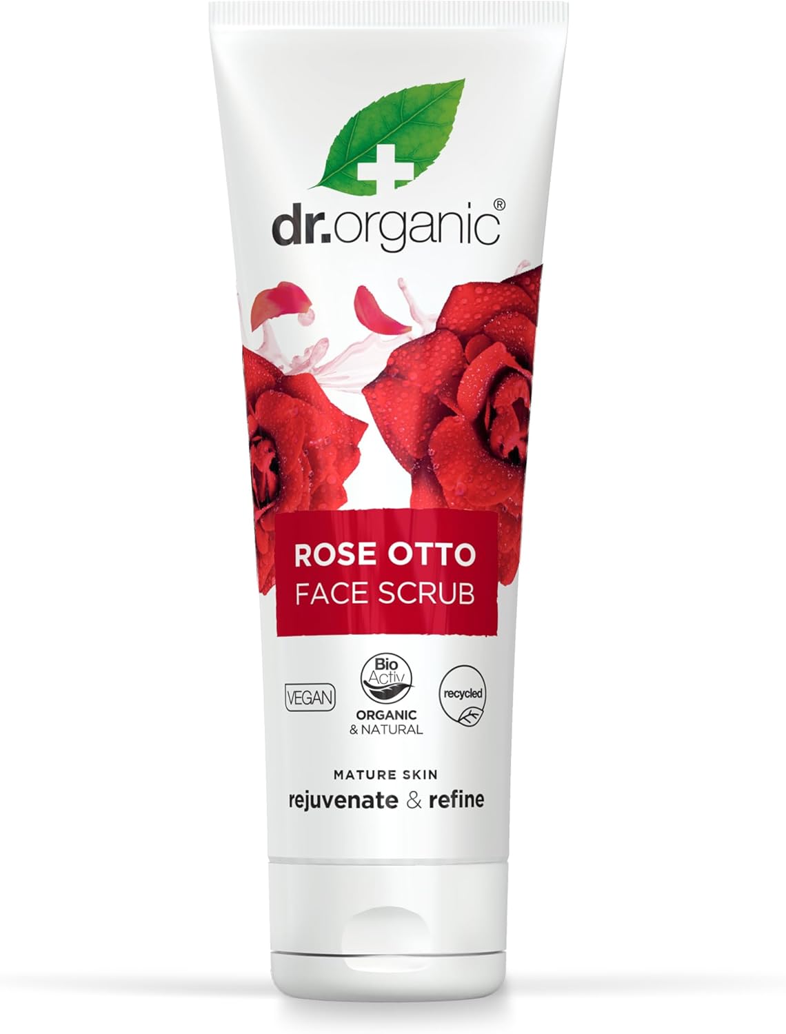 Dr. Organic rose otto face scrub