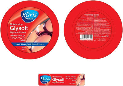 KARIS naturals glysoft glycerin absolute moisturising skin cream 200 ml