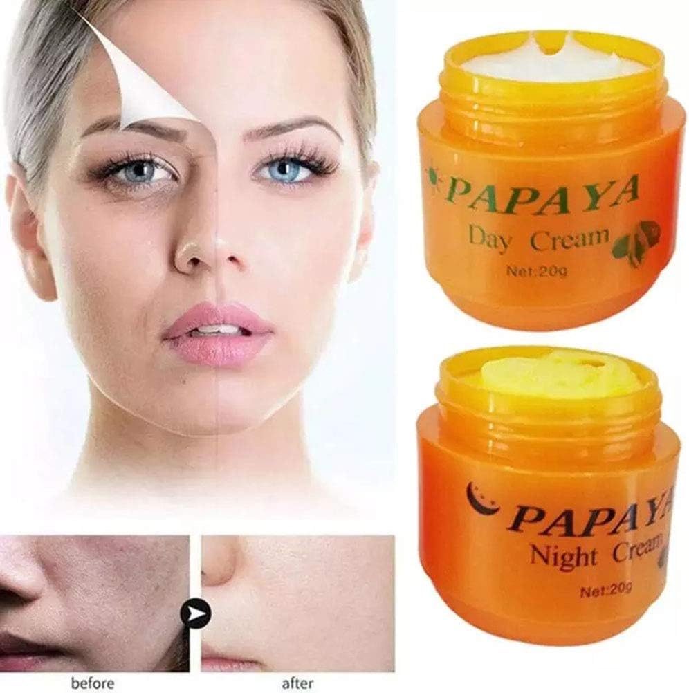 Feique Papaya Whitening Anti-Freckle Package (Day and Night Cream)