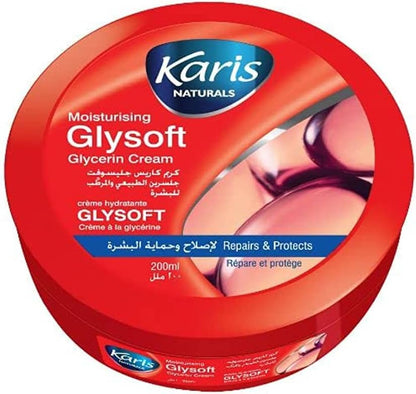 KARIS naturals glysoft glycerin absolute moisturising skin cream 200 ml