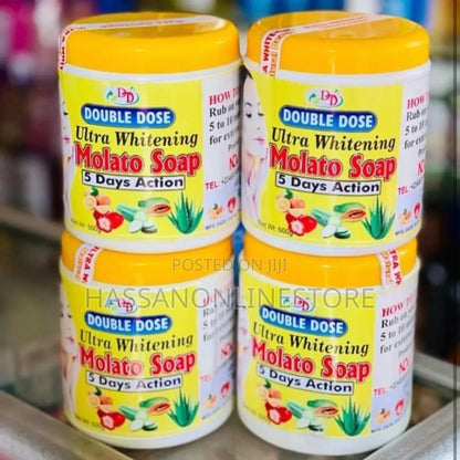🔥 Original Double Dose Molato Soap – Brightening & Moisturizing Body Soap | Even Skin Tone, Reduce Dark Spots & Glow Naturally