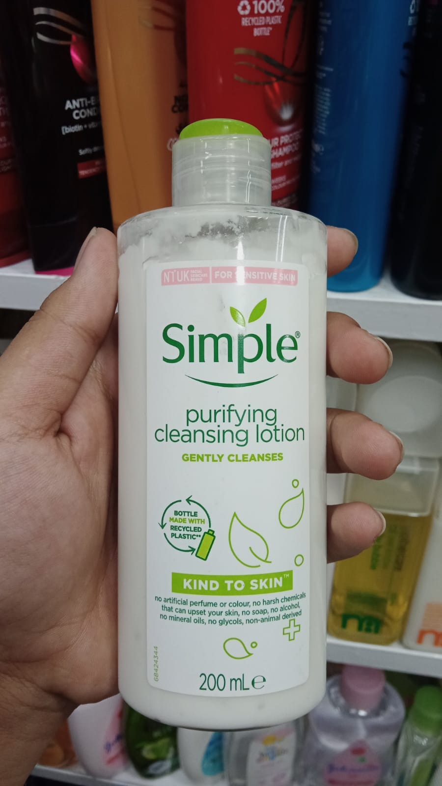 Simple Purifying Cleansing Lotion 200ml