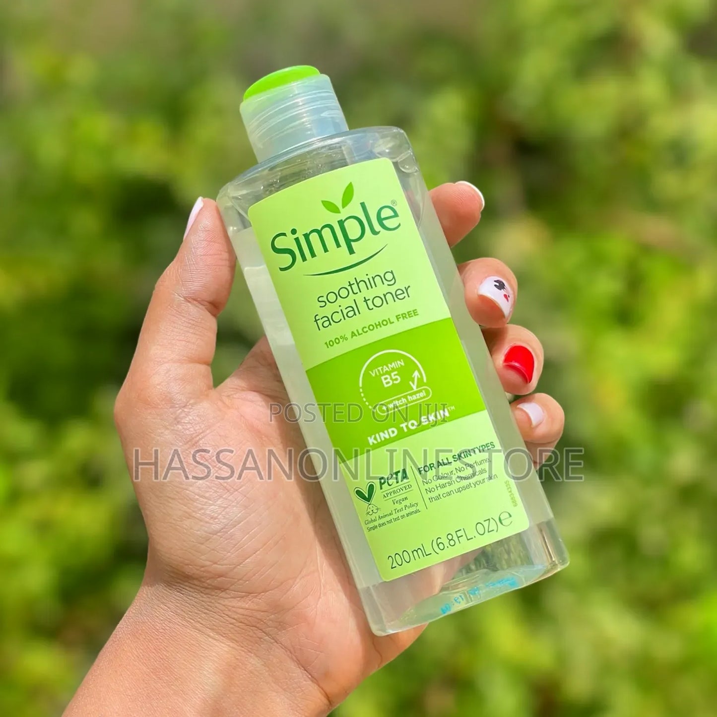 Simple Kind to Skin Soothing Facial Toner – 200ml