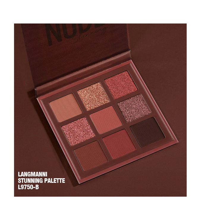 Langman 9 Colors Makeup Eyeshadow Palette – Eye Shadow Glitter