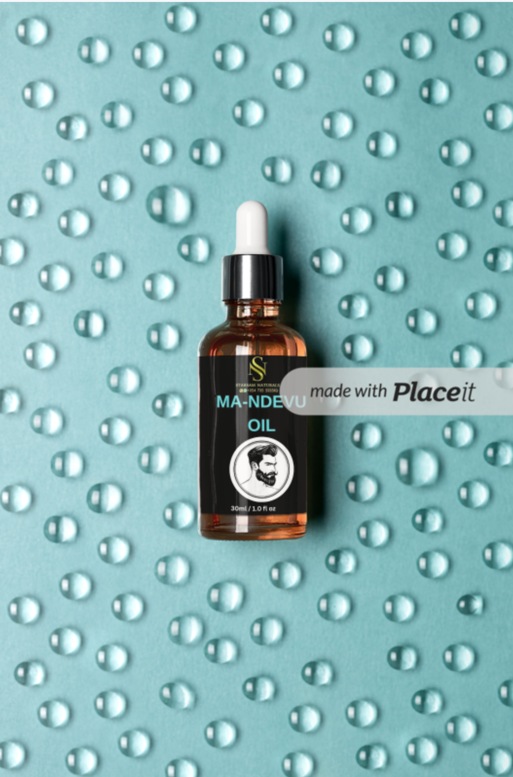 🔥 BEST DEAL — Mandevu Beard Growth Oil | Softer + Fuller + Itch-Free Beard | KSh 1,500
