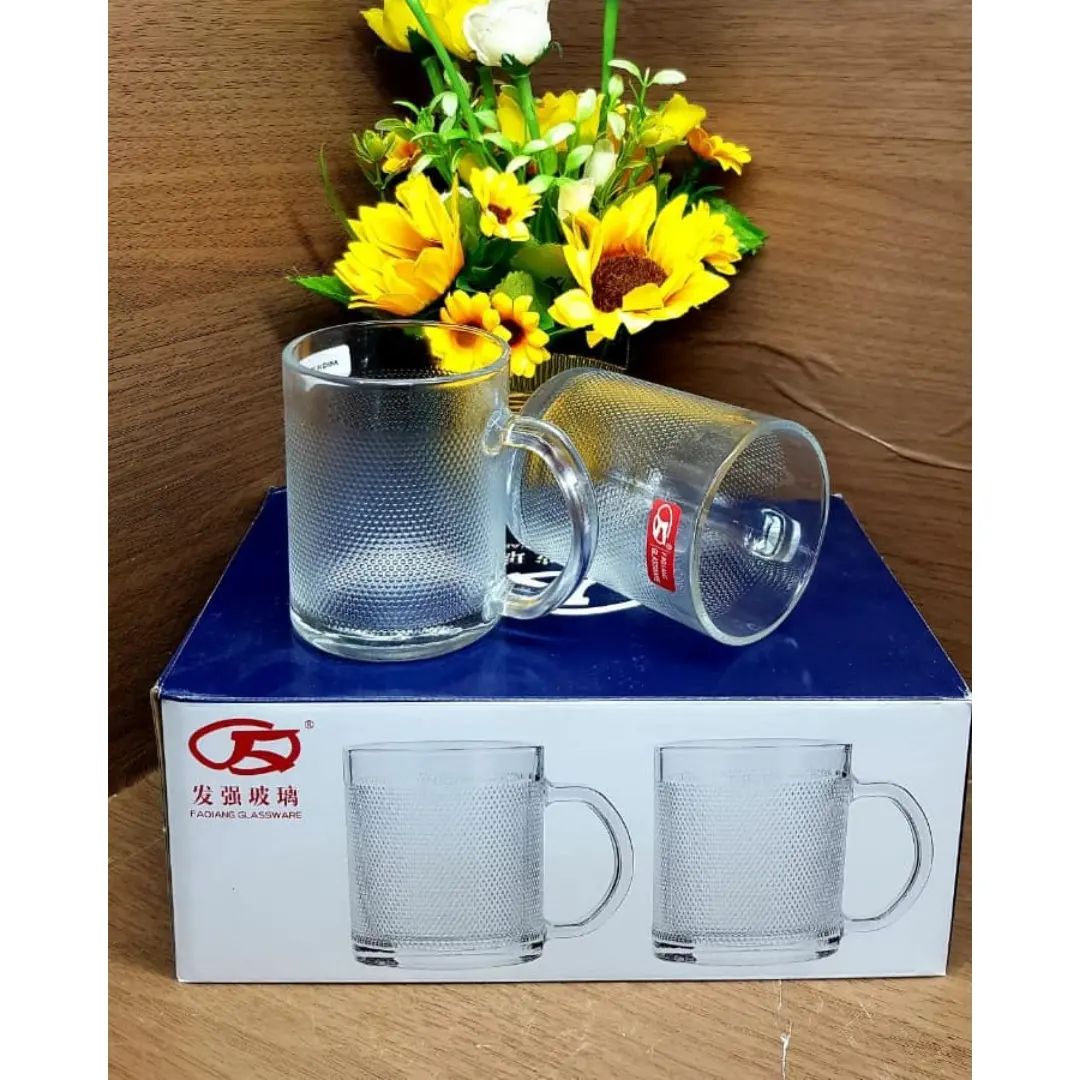 6pc Glass cup set