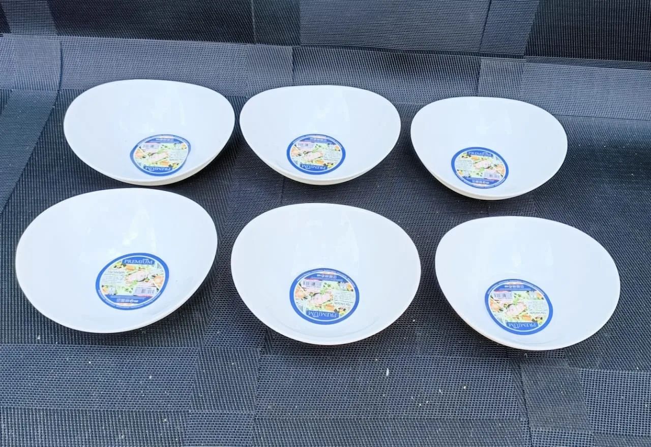 6pc oval bowl set