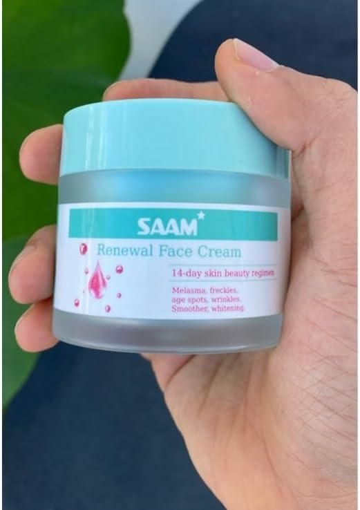 🔥 ORDER 1, WE SEND 2 — SAAM Renewal Face Cream | Anti-Ageing + Deep Hydration + Glowing Skin | KSh 4,500