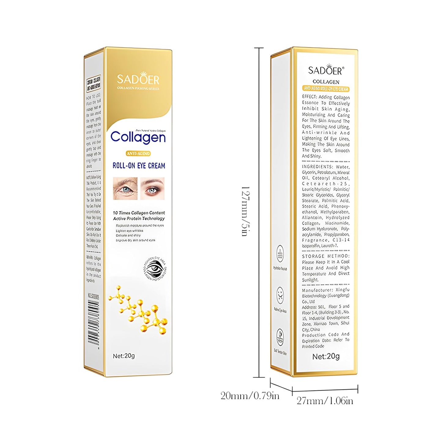 SADOER Collagen Eye Cream Retinol Eye Cream