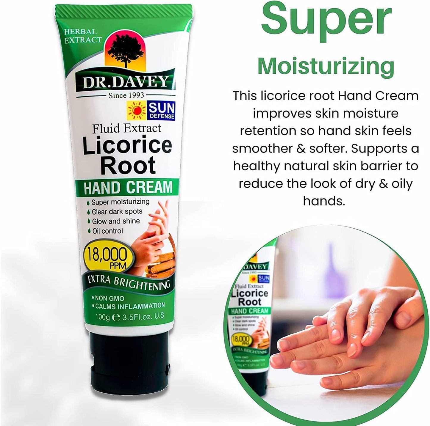 Dr. Davey Licorice Root Hand Cream