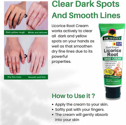 Dr. Davey Licorice Root Hand Cream