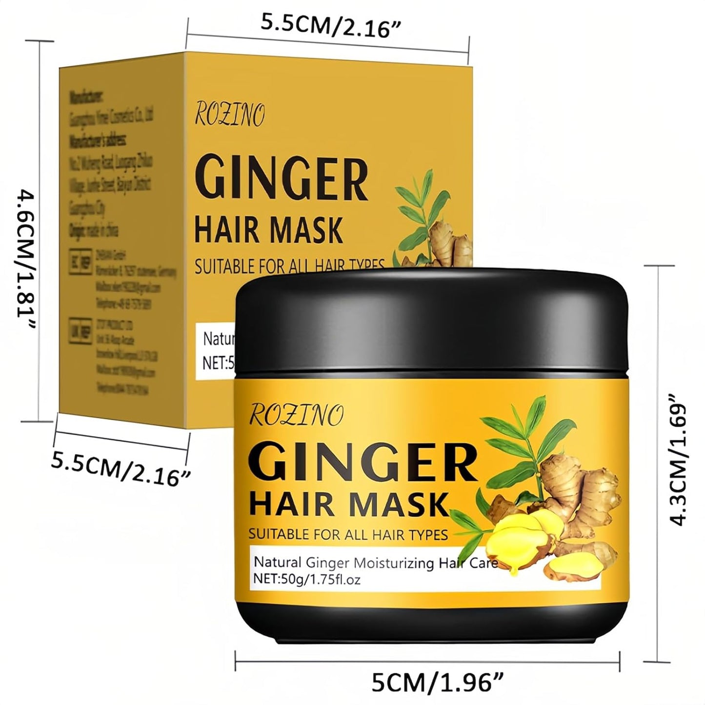 Rezino Ginger Hair Mask