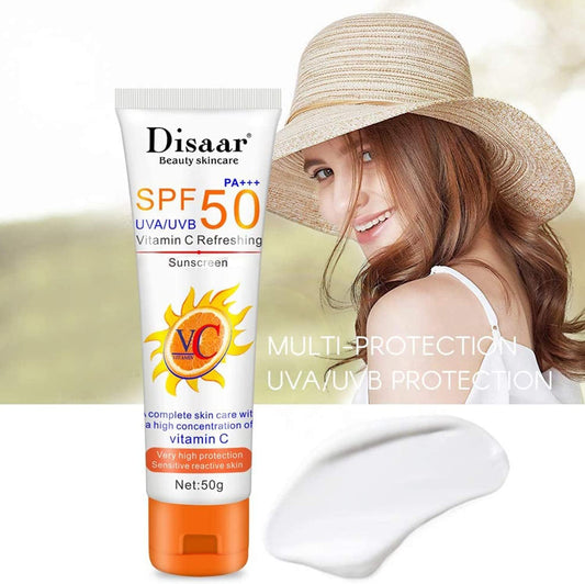 Disaar Vitamin C Refreshing Whitening Sunscreen SPF 50