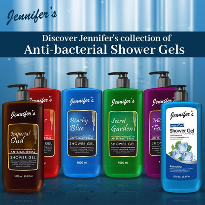 Jennifer's Beachy Blue Anti-Bacterial Shower Gel