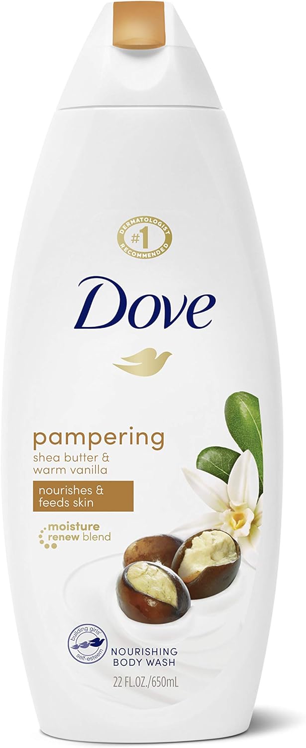 Dove Pampering Shea Butter & Warm Vanilla Body Wash -500ML