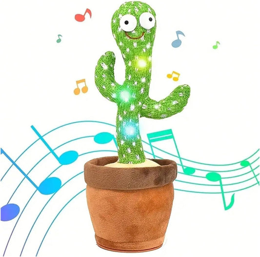 Generic 1pc-Dancing Talking Cactus Toys For Baby Boys And Girls, Singing Mimicking Recording Repeating What You Say Sunny Cactus Up Plus