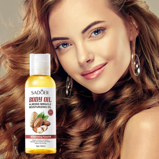 Sadoer Body Oil Almond Miracle Moisturizing Oil