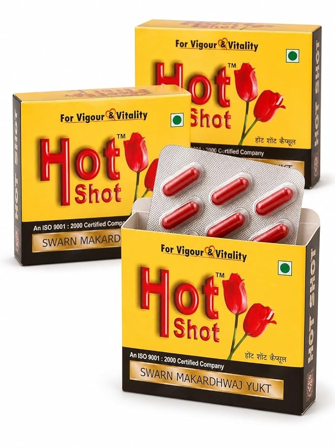 🔥 LIMITED DEAL — HOTSHOT Capsules for Men | Energy + Stamina + Sexual Performance | KSh 2,500