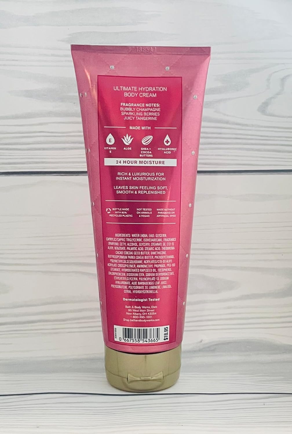 Bath & Body Works Champagne Toast Body Cream
