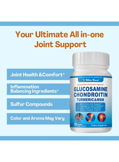 Glucosamine Chondroitin Tumeric & MSM E