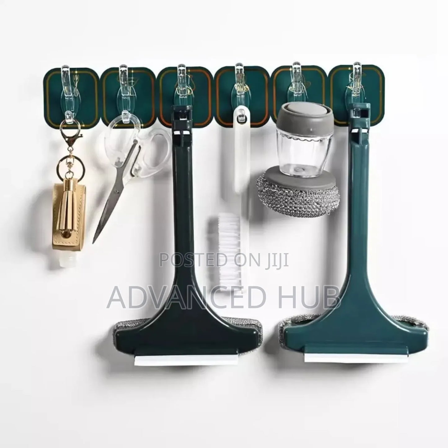 6PCS Punch-Free Wall Sticker Hooks