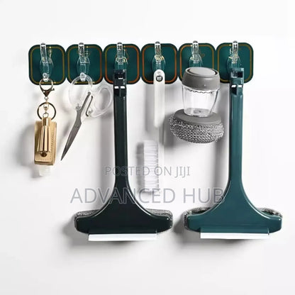 6PCS Punch-Free Wall Sticker Hooks