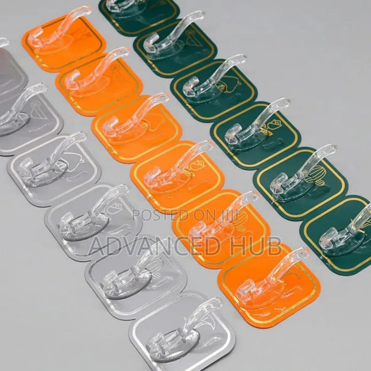 6PCS Punch-Free Wall Sticker Hooks